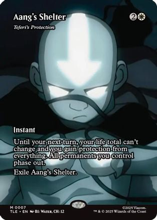 Aang’s Shelter – Teferi’s Protection (Borderless) (TLE-007) – Avatar: The Last Airbender: Eternal-Legal